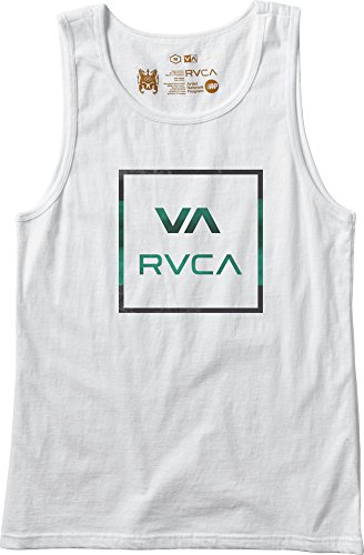 RVCA Men's VA All The Way Stripe Tank Top