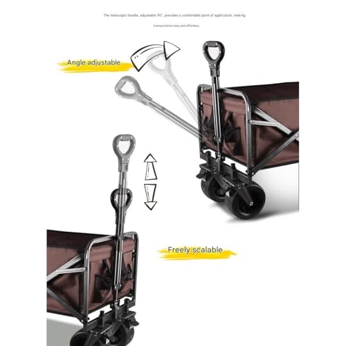 Chariot de concession pliable mobile pour simplifier la vente de restauration rapide - 7