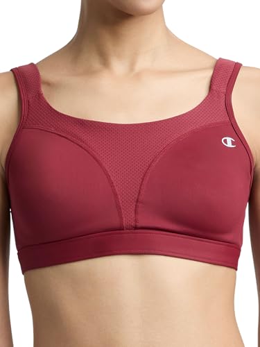 Image of Champion Women's Sports Bra, High-Impact, Maximum Support, Breathable, Moisture-Wicking Fabric