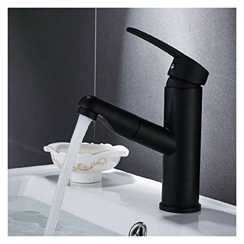 Robinet extractible lavabo avec mitigeur chaud froid et 2 modes de jet 4056 - 3
