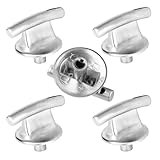 5-Pack 74007918 Air Cooktop Knobs - Upgraded 74007918 KIP 5D02 Replacement Knobs for Jenn Air Cooktops, Compatible with KIP 5002 - Quality Knob Set for Whirlpool Maytag