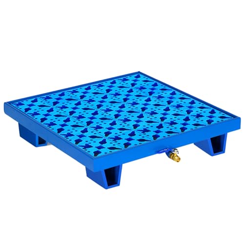 Palette de confinement modulaire pour fûts et plateforme anti-fuite d'entrepôt