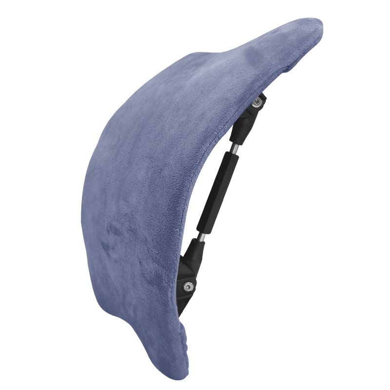 Back Stretcher, Lumbar Back Cracker Board Pain Relief Device, Multi-Level Lumbar Back Massager, Pain Relief for Herniated Disc, Lower and Upper Lumbar Support Stretcher (Blue)