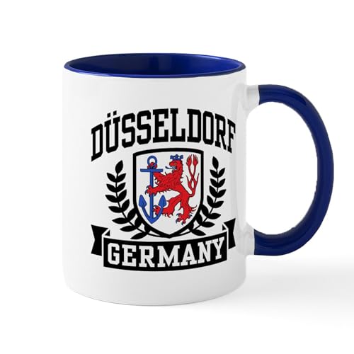 Mug Cerámico CafePress Dusseldorf 11 oz Blanco miniatura 1