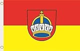 Verstärkte Stoffqualität U24 Flagge Fahne Epfendorf 90 x 150 cm