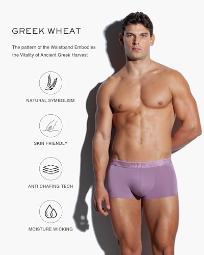 SALIGIA Mens Underwear Trunks for Men Pack of 3 Modal Men's Boxer Shorts2