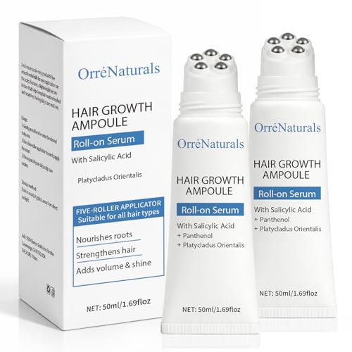 Hair Revival Ampoule, Orre naturals Hair Growth Serum Roll on