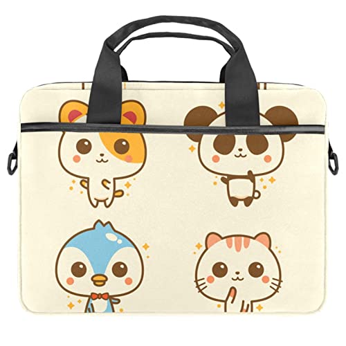 Sacoche ordinateur 13 pouces originale style mignon pour les cours et le bureau