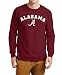 Elite Fan Shop Alabama Crimson Tide Long Sleeve Tshirt Varsity - L