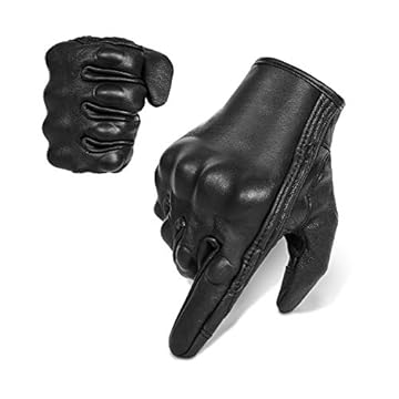 soft leather motorcycle gloves