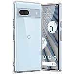 Case for Google Pixel 7a 6.1-Inch 2023, Non-Yellowing Shockproof Protective Phone Cover, Anti-Scratch clear Back