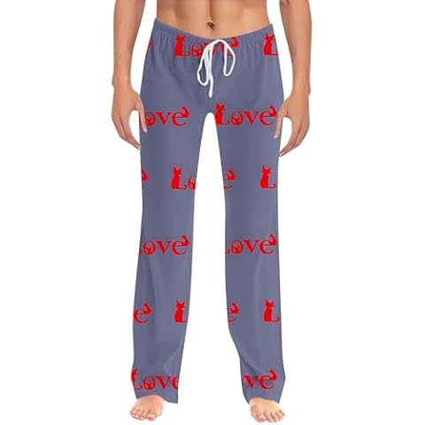 KQIVAM Personalised Pyjama Pants with Custom Photo Cover