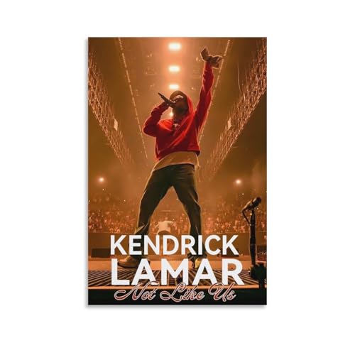 Kendrick Lamar Not Like Us Canvas Poster Bedroom Decoration Landscape Office Valentine's Birthday Gift Unframe-style12x18inch(30x45cm)