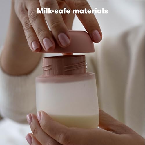 Image of 2-in-1 Manual + Silicone Suction Breast Pump SoftFeel Flange 21mm