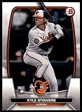 2023 Bowman #56 Kyle Stowers Baltimore Orioles MLB Baseball Card (RC - Rookie Card) NM-MT