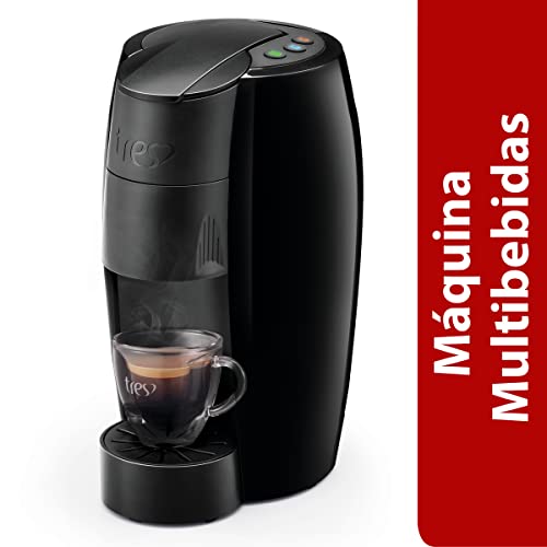 Cafeteira Espresso Tres, Lov, Preta 220V 3 Corações