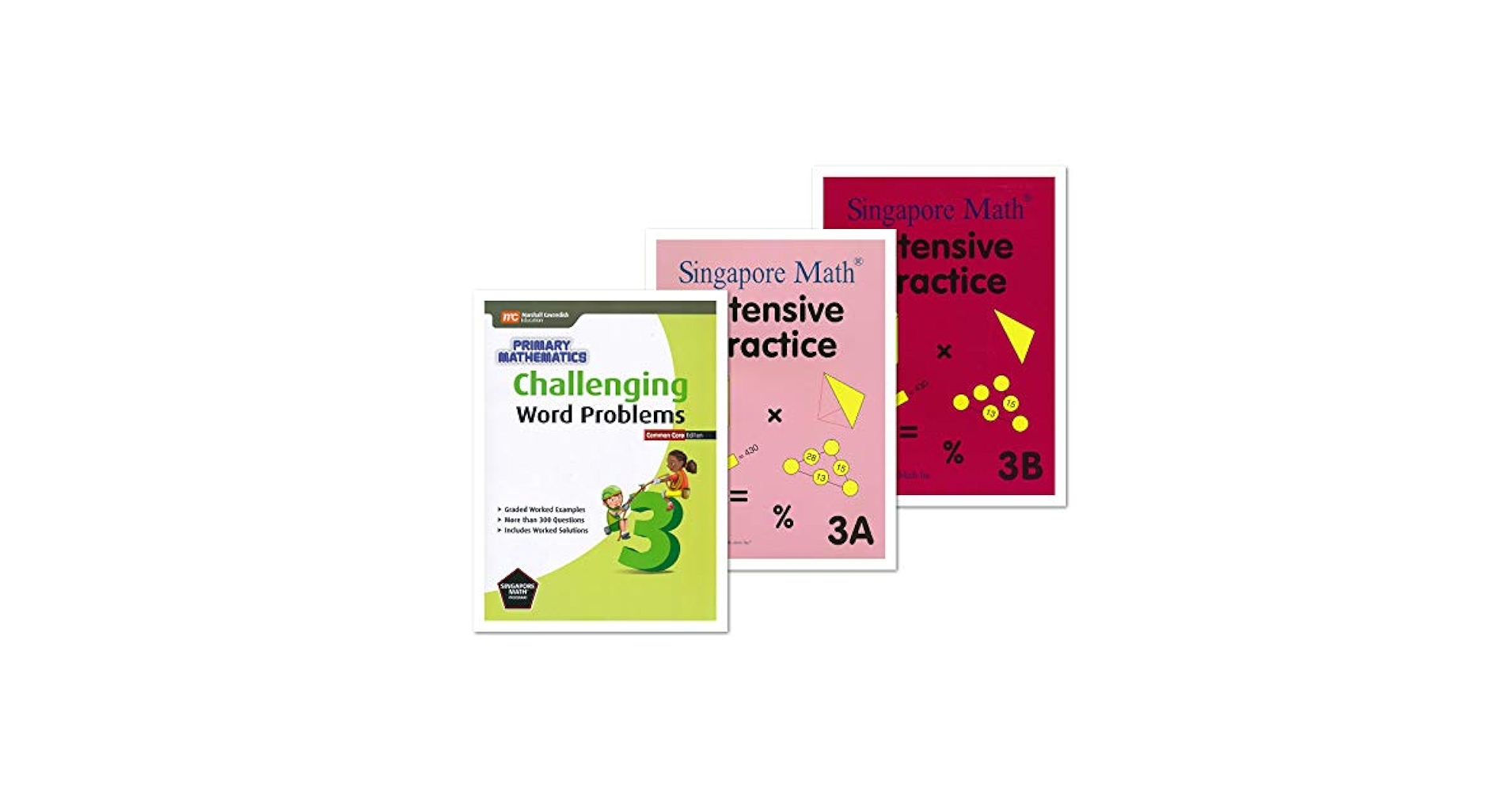 Singapore Math 3 Books Set for Grade 3 - Singapore Math