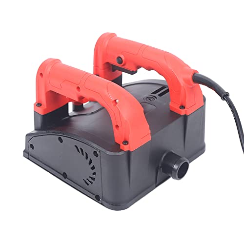 Elektrischer Wandhobel 1200W Putzfräse zum Sanieren von Wänden, Hobel mit 160 mm Fräsbreite, Schleifer Maschine und Werkzeug für Putz, 3000 U/min Einstellbare Fräse