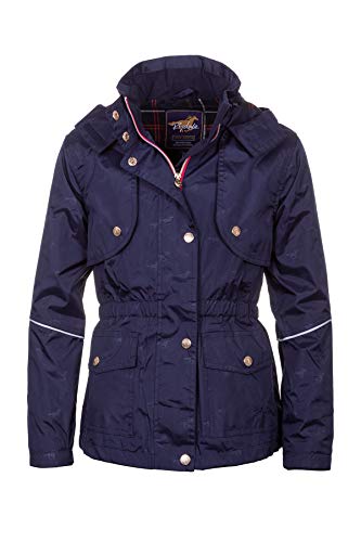 Rydale Kid's Askwith Horse Jacket Children's Riding Coat Boys Girls Equestrian Country Jacket (9-10, Navy)