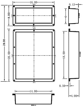 Uni-Green Recessed Shower Niche Shelf Double 28X16 Shower Cube Bathroom (Two niches: one 16 inches wide & the other 14 inches wide) Niche