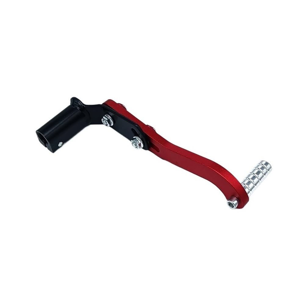 Dagmara Red Gear Shifter Levers Kickstart Universal Adjustable Foot Kick Starter Gear Shift Lever For Motorcycle Motocross Dirt Bike Scooter Shifter