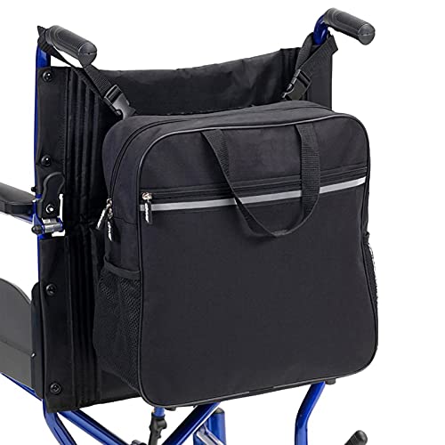 Mochila/Bolsa Para Cadeira De Rodas - Universal, Bolsa Multifuncional, Bolsa De Armazenamento Para C