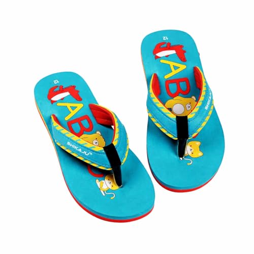 Image of Kids' Flip Flop Slippers, soft and Lightweight sole, Super Flexible, Comfortable & Arch Support, Durable Indoor and Outdoor Slippers