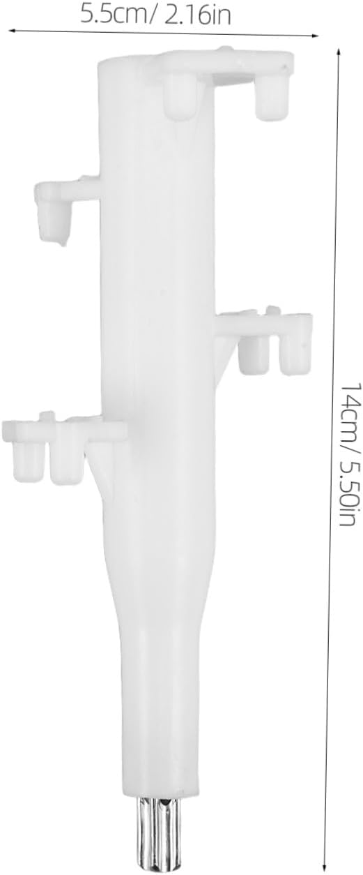 VANZACK Plastic Meat Grinder Blade Shaft Replacement for 3l Food Processor, Sturdy Plastic Grinder Spindle with Efficient Meat Grinding and Quick Installation for Home Kitchen Mincer