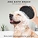 2PCS Pet Grooming Tools - Double-Sided Brush for Shedding and Bathing, Suitable for Short/Long Haired Dogs Cats and Horses, Deshedding Dog Brush, Mane & Tail Combs for Horses - Pet Supplies (White)