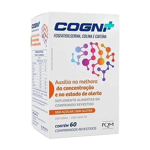 Cogni Mais 60 comprimidos - Suplemento para Auxílio da Concentraç...