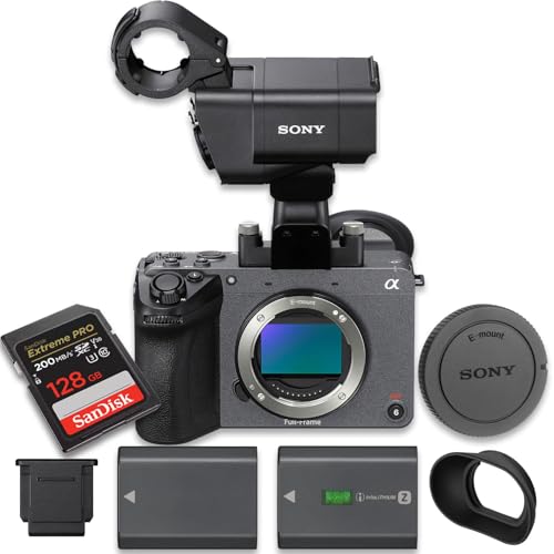 Sony FX2 Full-Frame Cinema Camera with XLR Handle, Gray (Value Bundle)