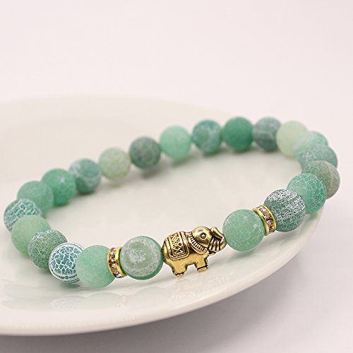Ksqs Lover Couple Bracelet Yoga Balancing Reiki Healing With Elephant For Christmas Thanksgiving #TOP3
