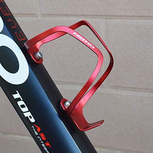 WXXT Porte-bidon,Porte Gourde Velo,Porte-bidon en Alliage d'aluminium résistant à l'abrasion,à la Chaleur,léger et Solide,Facile à Installer,adapté aux vélos de Route et de Montagne,6 Couleurs Cover
