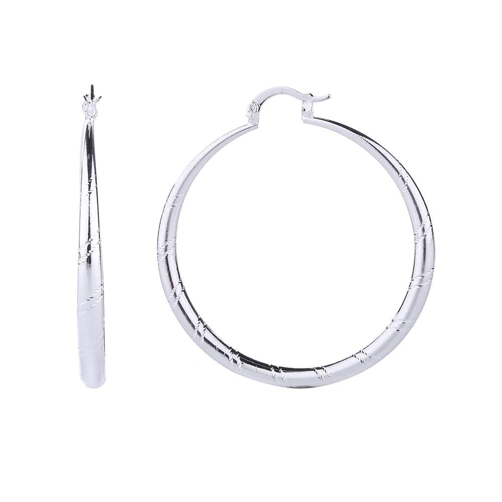Pendientes De Aro Para Mujer De Plata De Ley 925 De Alta Calidad