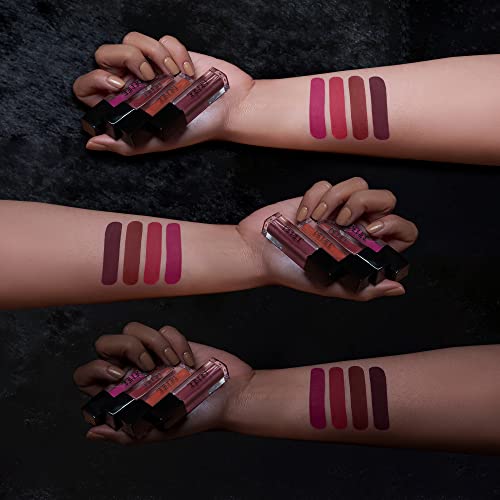 Image of RENEE Stay With Me Mini Matte Lip Color Nutty Nudes 2ml Each| Long Lasting, Light Weight & Non Transfer Formula| Water & Smudge Proof