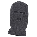 WATIIFUFU Gestrickte Winter Balaclava Mütze Outdoor Gesichtsschutz Für Männer Und Frauen Warm Und Winddicht Für Radfahren Und