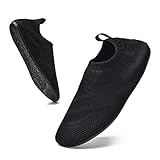  Sosenfer hausschuhe Damen Herren Bequem pantoffeln rutschfest Slip on Flache hüttenschuhe cozy slippers Unisex-HEISE-38