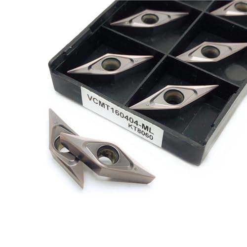 Lathe Tools 10pcs Lathe Inserts VCMT160401 miniatura 3