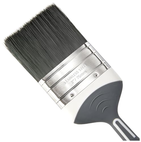 Harris Seriously Good Metalwork Flat Paint Brush, 3", Grey, 102071002 3 Harris Seriously Good Metalwork Flat Paint Brush, 3", Grey, 102071002 - Image 3