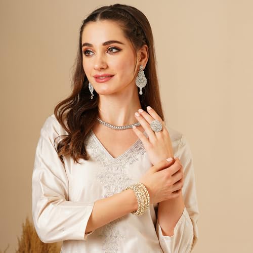 Image of Globus Women Kurta Set (GS568758 Taupe S)