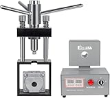 400w Dental Flexible Denture Machine - Dentistry Injection Molding System with Hot Press & Picking Stick, 110v Lab Equipment for Denture Material Injection, Partial/Full Denture Fabrication
