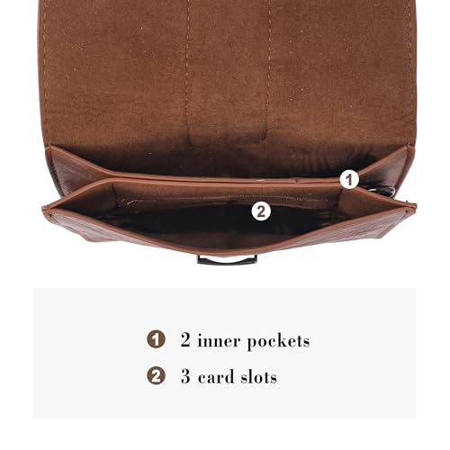 Image of INICAT Small Crossbody Phone Purse for Women Faux Leather Cross Body Wallet | RFID Cute Bag Gifts For Teenage Girls