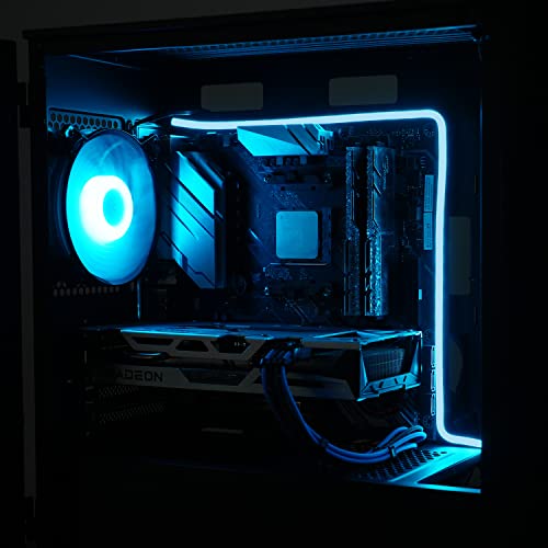 Vetroo Magnetic Led Strips For Pc, 21.7 Inches 5V 3Pin Addressable Rgb Led Light Bars, Pc Case Lighting For Aura Sync, Gigabyte Rgb Fusion, Msi Mystic Light Sync With 8Pcs Strong Magnetic Brackets #TOP4