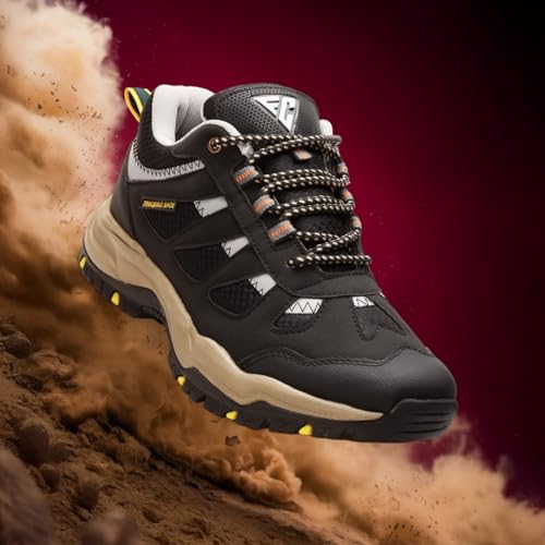 Image of FIELD CARE Everest Trekking Hiking Outdoor Fashion Sporty Casual Comfort Shock Absorbing Stylish Boots