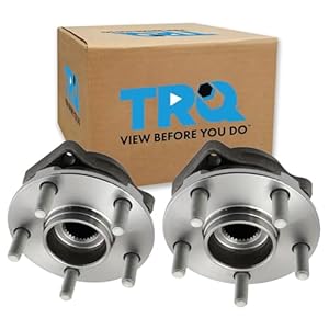 TRQ Front Left and Right Wheel Bearing and Hub Assembly Set 2 Piece Compatible with 16-23 Subaru Crosstrek 15-18 Forester 15-21 Impreza 2015 XV Crosstrek 2014 Forester from 1/14/14 Production Date