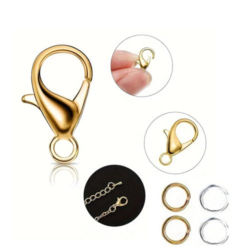 Fermoirs mousquetons pour création de colliers et bracelets faits maison