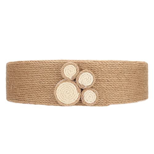 Arranhador de sisal para gato de 41 cm placa para arranhar gato gatinho brinquedo de treinamento par