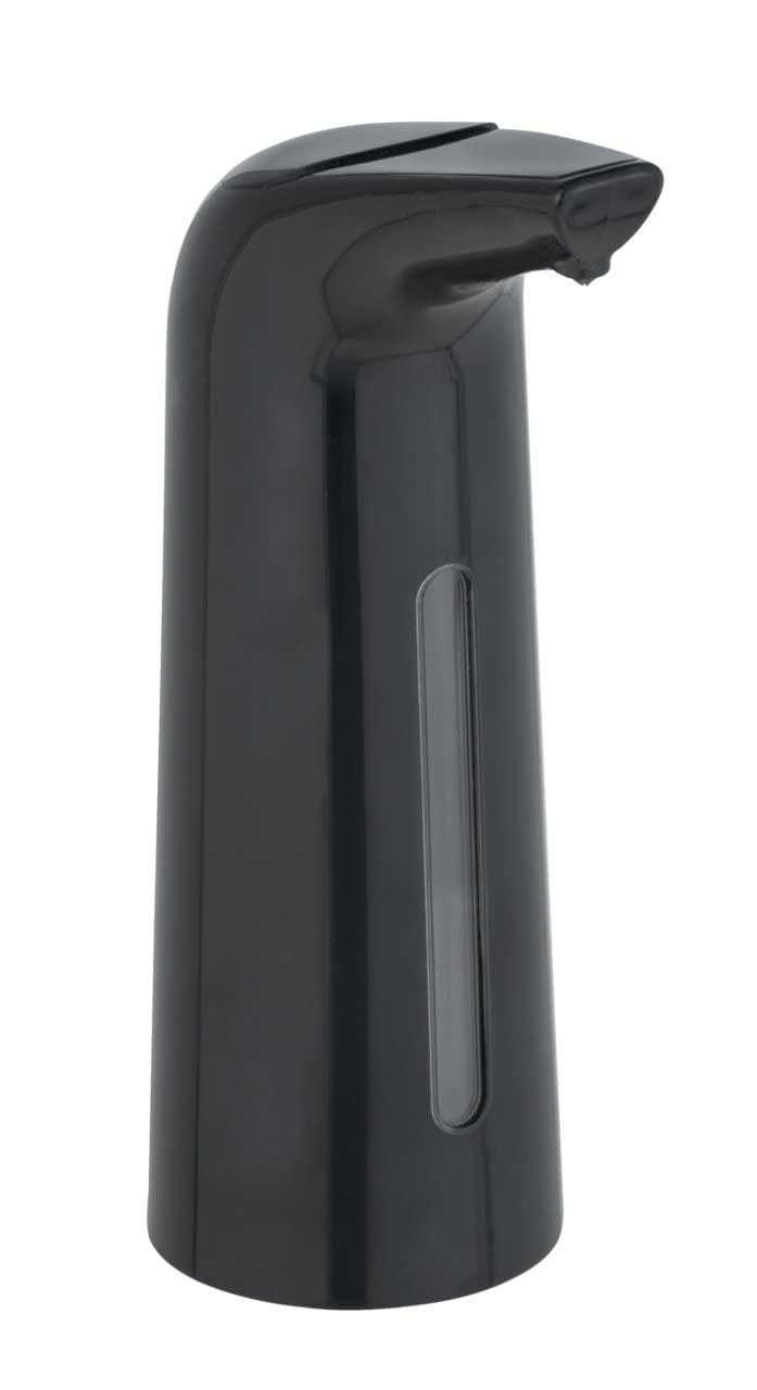 Sensor Desinfektionsmittel- und Seifenspender Larino – Infrarot, 400 ml, Schwarz (WENKO)