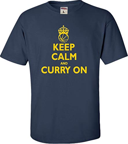 Go All Out Youth Keep Calm and Curry On T-Shirt