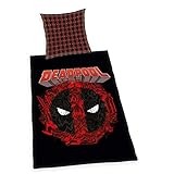 El regalo ideal para cualquier ocasión: ropa de cama transpirable Renforcé con emocionante diseño de Deadpool de Marvel